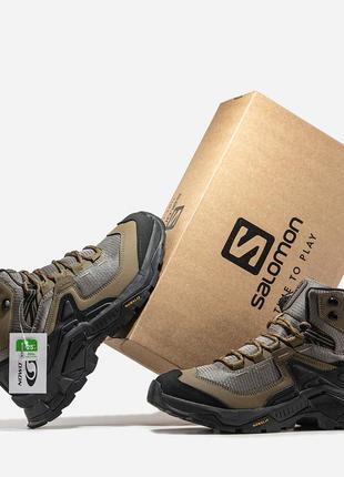 Чоловічі зимові черевики salomon quest element gore-tex новинка 2023