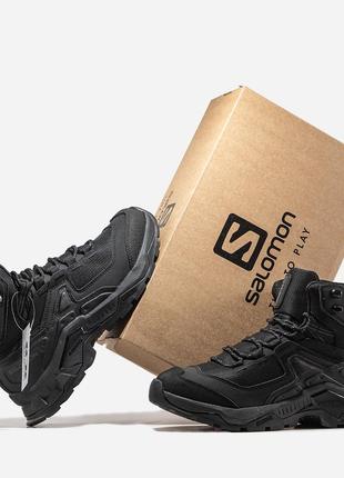 Чоловічі зимові черевики salomon quest element gore-tex новинка 2023