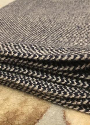 Seasalt  новый длинный теплый шарф унисекс 80%овечья шерсть7 фото