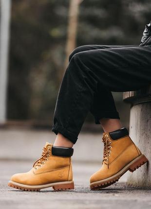 Мужские ботинки timberland ginger fur мех1 фото