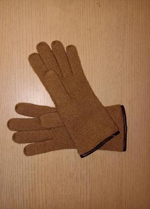 Перчатки, рукавиці. шерсть3 фото