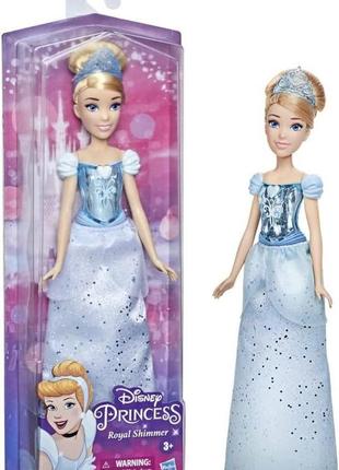 Лялька попелюшка принцеси дісней disney princess royal shimmer cinderella f0897