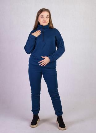 Жіночий спортивний костюм тринитка на флісі рр 42-56