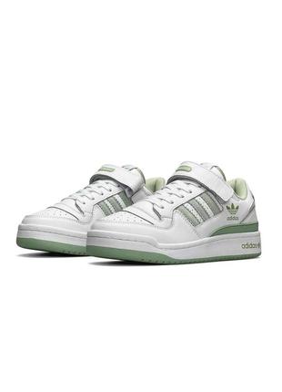 Adidas kobe low білі з м'ятним