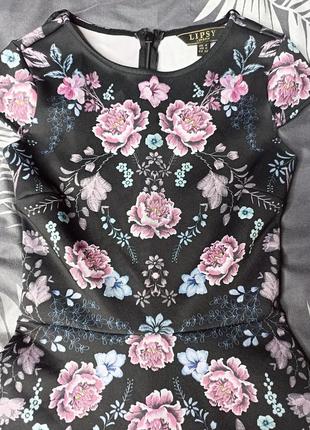 Нежное платье в цветочный принт2 фото