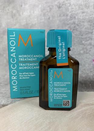 Відновлювальна олія для волосся moroccanoil oil treatment1 фото