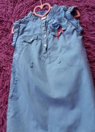 Джинсовый сарафан,платье 2