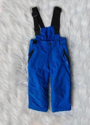 Теплі зимові термо гірськолижні вологостійкі штани  брюки напівкомбінезон комбінезон mountain peak