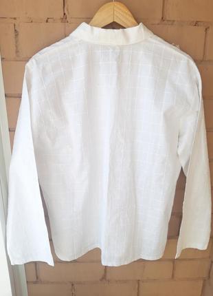 Женская рубашка в клетку, с длинным рукавом без пуговиц