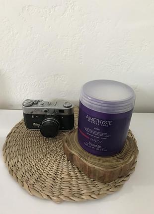 Маска для окрашенных волос farmavita amethyste color mask 1000 мл