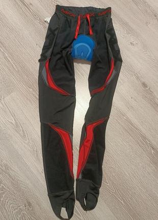 Вело брюки с памперсом mfx8 фото