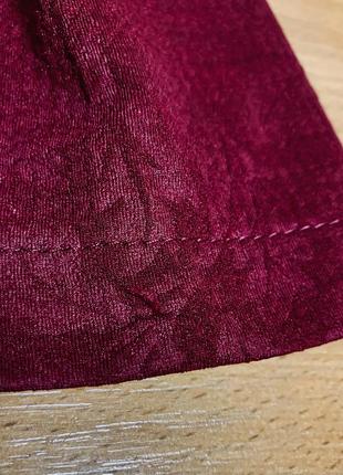 Італійський жакет пиджак кардиган накидка бордо гобелен листочків, l (2826_)7 фото