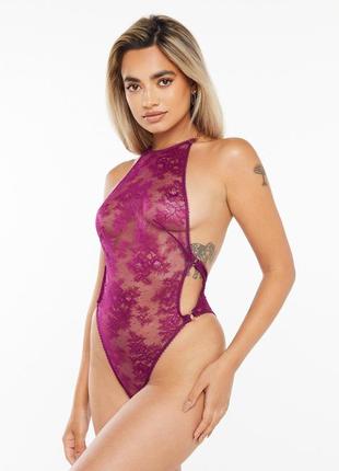 Шикарное боди chantilly cascade teddy премиум бренда savage в размере м
