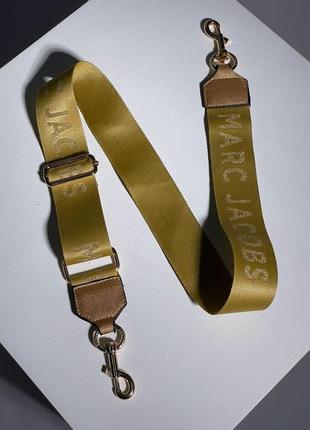 Ремінь marc jacobs gold1 фото