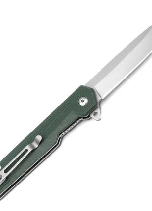 Нож складной тотем cm106. зеленый
