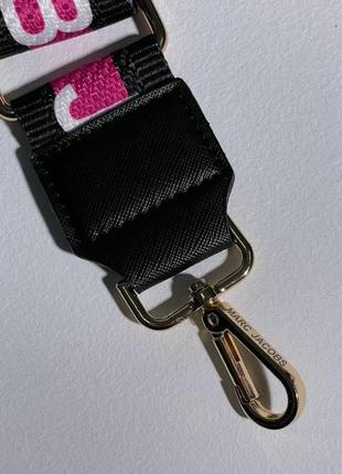 Ремінь marc jacobs black/pink3 фото