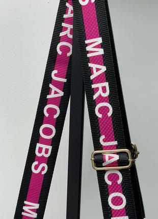 Ремінь marc jacobs black/pink5 фото