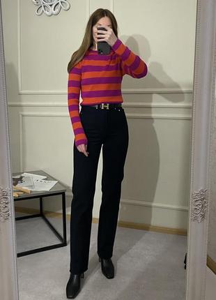 Джемпер лонгслив zara лонгслив mango 7