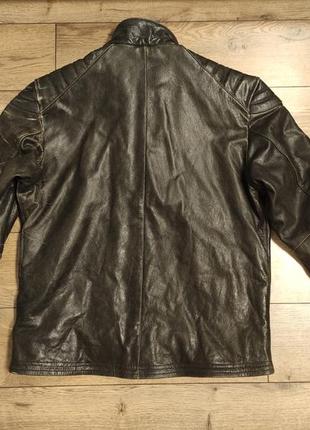 Speed devil 48 р куртка байкерская темно серая под винтаж потерта состаренная осенняя4 фото