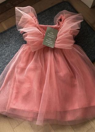 Сукня рожева2 фото