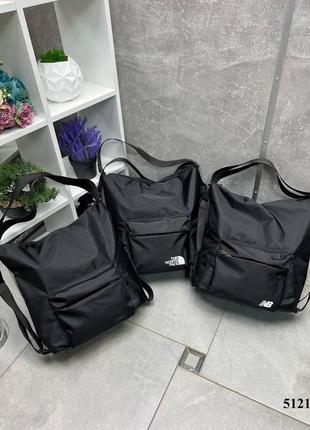 Універсальна непромокаюча сумка-рюкзак nike, puma, the nord face, new balance1 фото