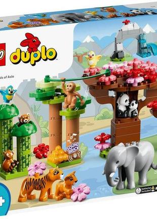 Конструктор lego duplo дикие животные азии 117 деталей (10974)