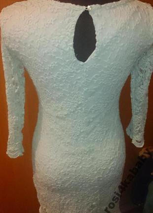 Стильна ніжна сукня гіпюр р36 ід стан