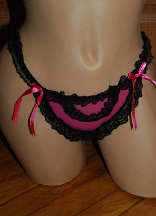 Трусики стрінги з мереживом
