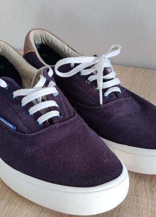 27 см 42р чоловічі кеди котон jack &jones