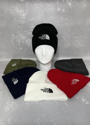 Шапка з вишивкою the north face