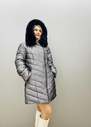 Женское зимнее пальто buterfly4 фото