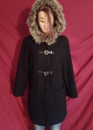 Теплая куртка пальто шерстяная wool reserwed курточка пальтишко