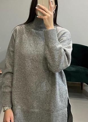 Светр кофта з розмірами h&m hm 34 xs 36 s 38 m  сіра