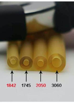 Резина жгут круглый трубчатый 1842 натуральный латекс 4.2 мм молочный скоростной3 фото