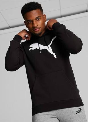 Худи на флисе мужская puma essentials men's hoodie