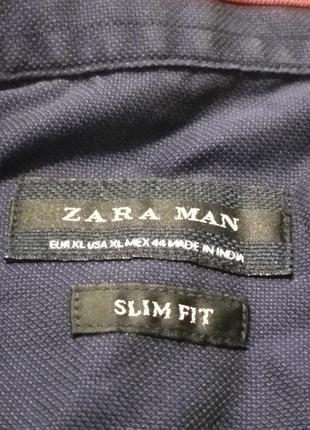 Рубашка мужская zara размер xl4 фото