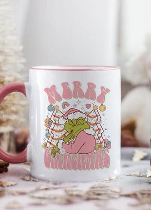 Новогодняя чашка гренч