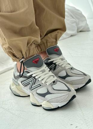 Кроссовки new balance 9060 grey/white