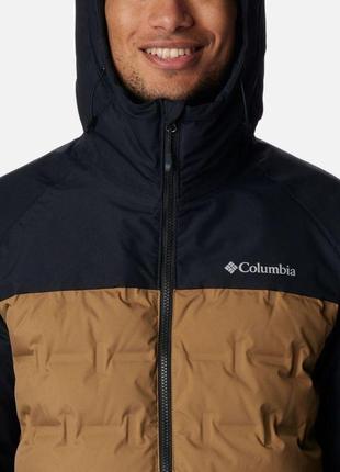 Куртка columbia grand trek ii down hooded jacket пуховик мужской4 фото