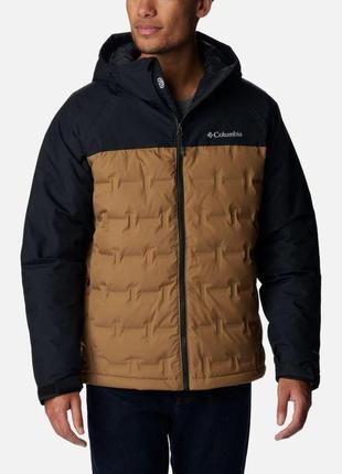 Куртка columbia grand trek ii down hooded jacket чоловічий пуховик