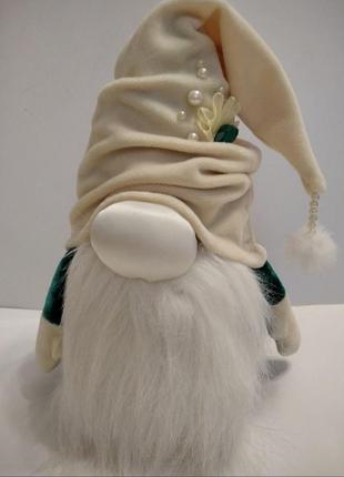 Скандинавский гном, высота 25 см, новогодняя мягкая рождественская игрушка2 фото