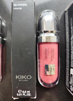 Блиск 3d hydra lipgloss  kiko milano5 фото