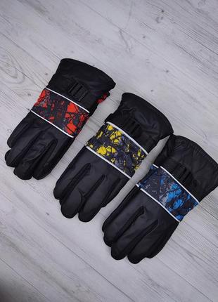 Дитячі рукавички зимові - класні перчатки утеплені для діток2 фото