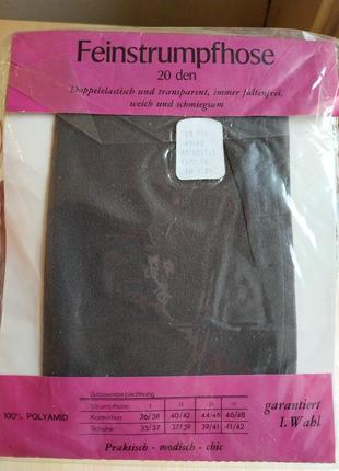 Колготки капроновые ретро винтажные тонкие серые коричневые германия6 фото