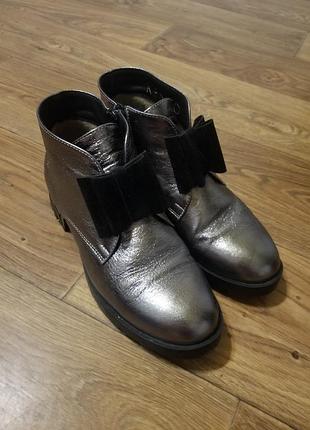 Ботинки кожаные ботиночки