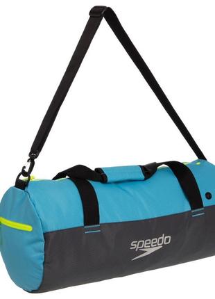 Сумка спортивна speedo duffel bag 💣блакитний-сірий