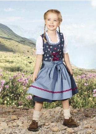 Детский карнавальный костюм, октоберфест, баварский костюм, euro 104, lupilu, германия2 фото