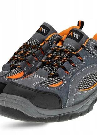 Защитные кроссовки со стальным носком bsport 2 grey 40-46р