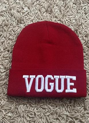 Женская шапка vogue1 фото
