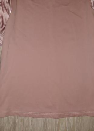 Рубашка из блестящей органзы zara на 11-12 лет5 фото